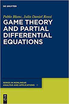 【预售】Game Theory and Partial Differential Equations
