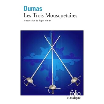 现货 法语原版 三个火枪手 Trois Mousquetaires 大仲马 Alexandre Dumas 法语经典小说 法语必读书目