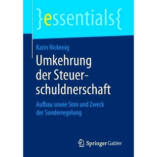 预订 Umkehrung der Steuerschuldnerschaft: Aufbau sowie Sinn und Zweck der Sonderregelung: 9783658183615