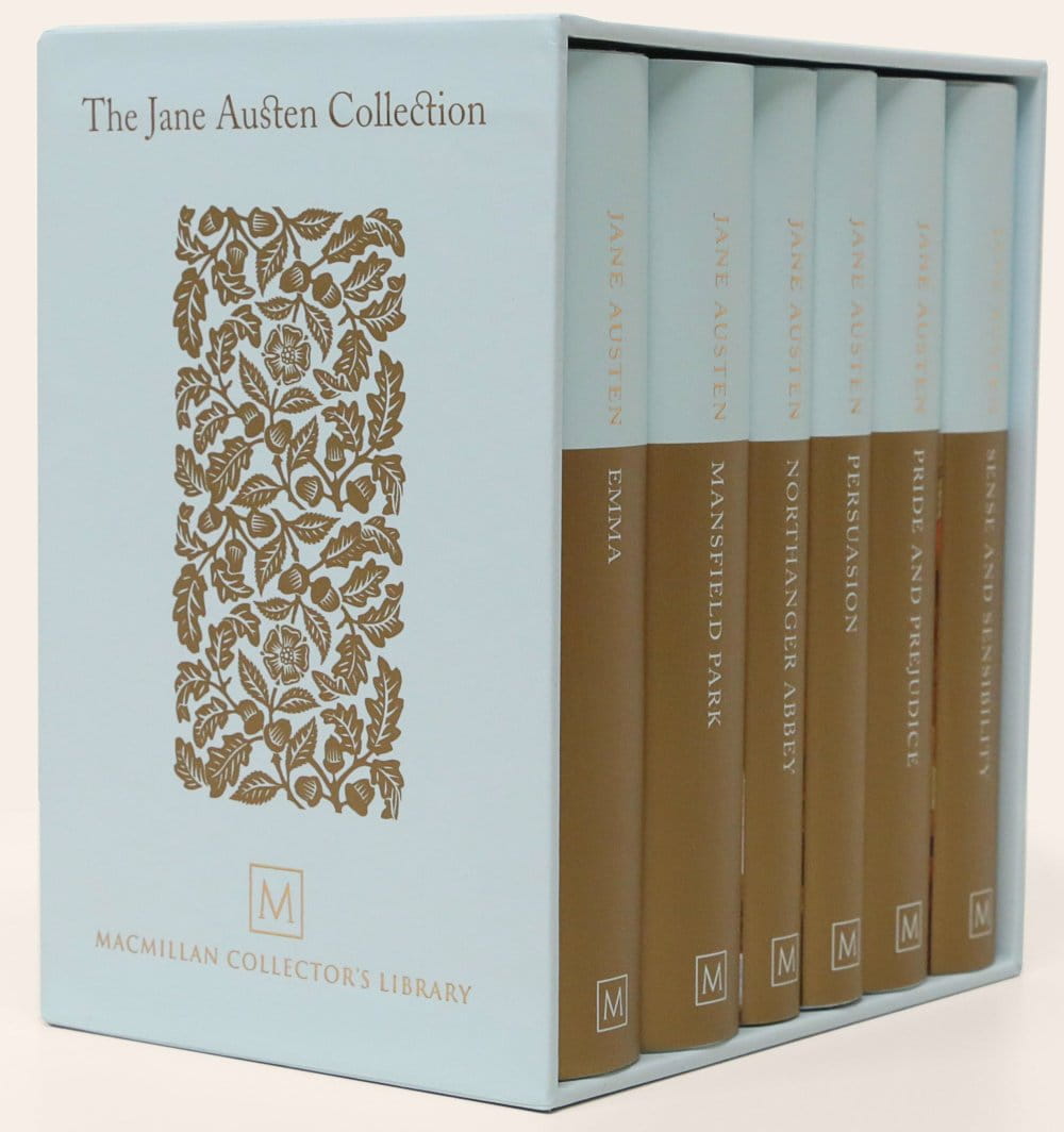 现货英文原版 简·奥斯汀合集 精装收藏Collectors Library系列The Jane Austen Collection 小金书