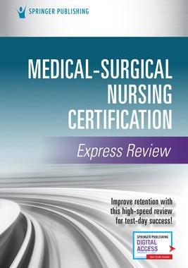 [预订]Medical-Surgical Nursing Certification Express Review 9780826159519