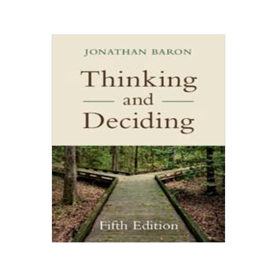 [预订]Thinking and Deciding 9781009263641