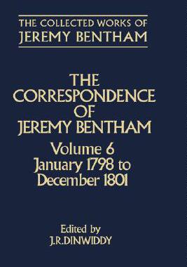 【预订】The Collected Works of Jeremy Bentham: Correspondence: Volume 6
