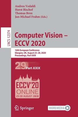 【预订】Computer Vision – ECCV 2020