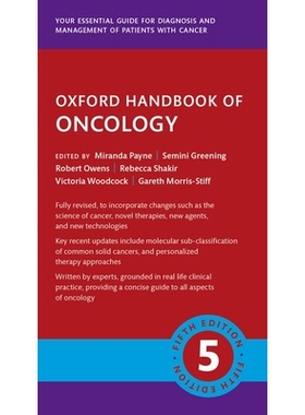 预订 Oxford Handbook of Oncology 牛津肿瘤学手册: 9780198847168