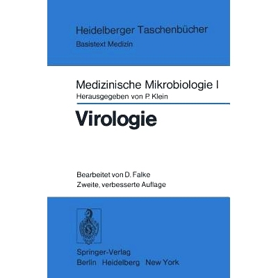 预订 Medizinische Mikrobiologie I: Virologie: Ein Unterrichtstext für Studenten der Medizin: 9783540083252