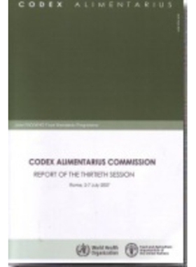 预订 Codex Alimentarius Commission 国际营养标准委员会第30次会议报告／会议录: 9789251058107