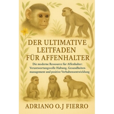 预订 Der Ultimative Leitfaden Für Affenhalter: Die moderne Ressource für Affenhalter: Verantwortungsvolle Haltung, Ges