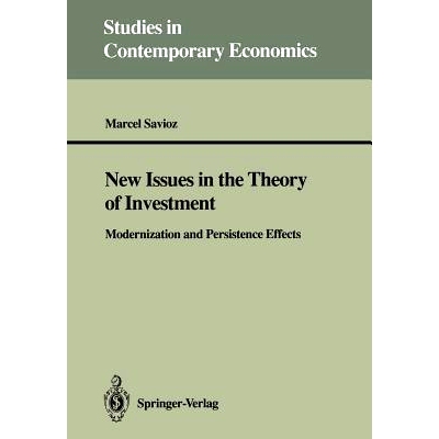 预订 New Issues in the Theory of Investment: Modernization and Persistence Effects: 9783540549796