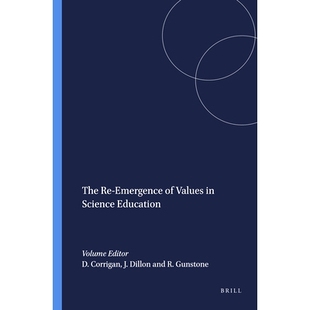 科学教育中价值观 9789087900359 Emergence Science Values 再现 预订 Education The