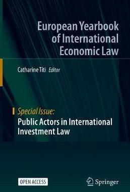 【预订】Public Actors in International Investment Law 9783030589158