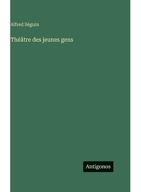 预订 Théâtre des jeunes gens: 9783388710518