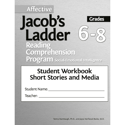 预订 Affective Jacob’s Ladder Reading Comprehension Program: Grades 6-8, Student Workbooks, Short Stories and Media (Se
