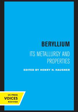 [预订]Beryllium 9780520338814