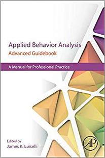 【预售】Applied Behavior Analysis Advanced Guidebook