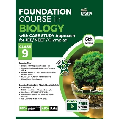 预订 Foundation Course in Biology with Case Study Approach for NEET/ Olympiad Class 9 - 5th Edition 9789390711161
