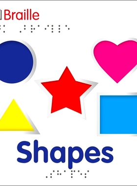 预订 DK Braille: Shapes: 9781465436122