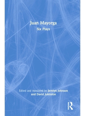 预订 Juan Mayorga: Six Plays 胡安·马约加：6个剧本: 9781032132457
