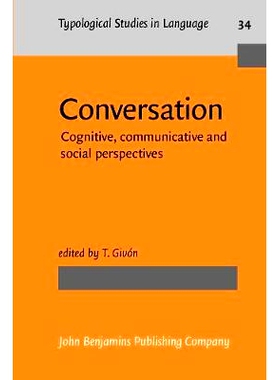 预订 Conversation. Cognitive, communicative and social perspectives.: 9789027229304