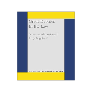 [预订]Great Debates in Eu Law 9781352012095