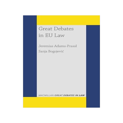 [预订]Great Debates in Eu Law 9781352012095