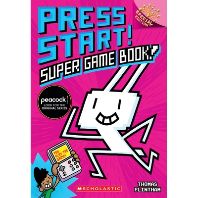预订 Super Game Book! A Branches Special Edition (Press Start! #14) 超级游戏书 9781338828795