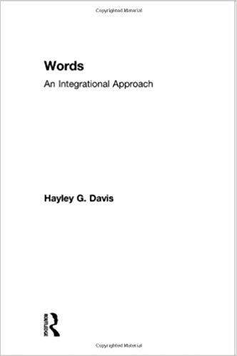 【预售】Words - An Integrational Approach