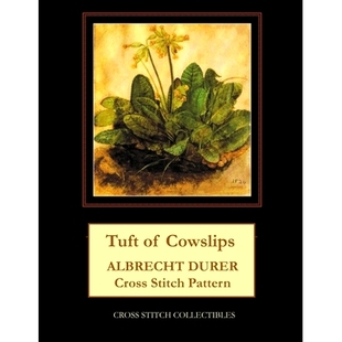 Cowslips Albrecht Pattern Tuft 9781729773031 Stitch Cross 预订 Durer