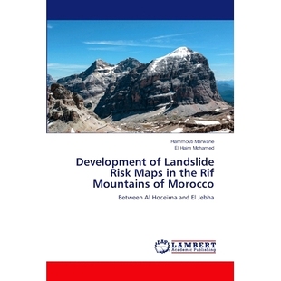 Mountains 9786208428778 Landslide the Maps Risk Morocco 预订 Rif Development