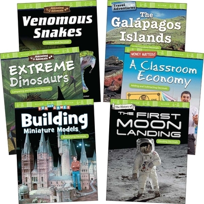 【预订】Fractions & Decimals: Grades 4-5 (6-Book Set)