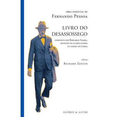 现货  葡萄牙语原版 惶然录 不安之书 费尔南多·佩索阿 Fernando Pessoa 随笔集 Livro do Desassossego