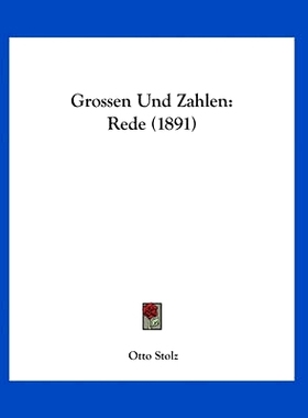 预订 Grossen Und Zahlen: Rede (1891): 9781161189025