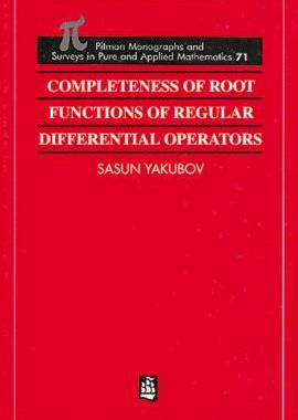 【预订】Completeness of Root Functions of Regular Differential Operators