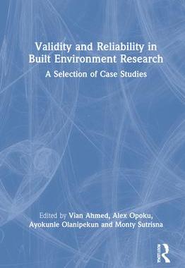 [预订]Validity and Reliability in Built Environment Research 9780367197766