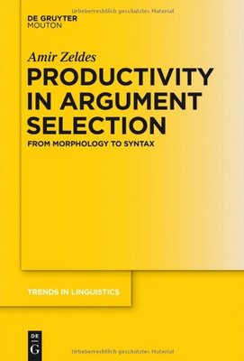 【预订】Productivity in Argument Selection 9783110300796