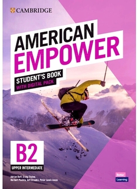 预订 American Empower Upper Intermediate/B2 Student’s Book with Digital Pack: 9781108861380