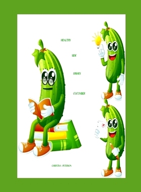预订 Healthy Side Dishes: Cucumber: 67 Recipes, Casserole, Soup, Salad, Pickle, Relish, Sandwich, Drink, Appetizer, Spec