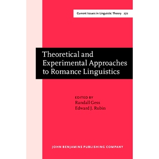 Approaches Linguistics Theoretical Experimental 34th Symposium 预订 the and Papers Selected Romance Linguistic from