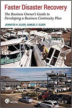 【预售】Faster Disaster Recovery: The Business Owner’s Guide to Developing a Business Continuity Plan
