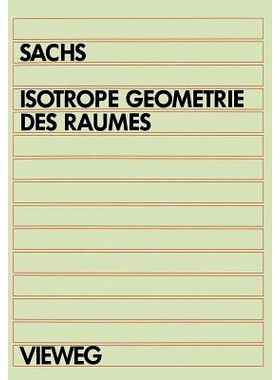 预订 Isotrope Geometrie des Raumes: 9783528063320