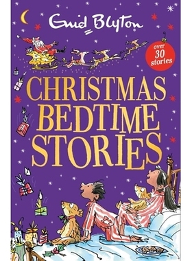 预售 圣诞睡前故事 英文原版 章节短篇读物 英国儿童文学 Enid Blyton 伊妮德·布莱顿 Christmas Bedtime Stories