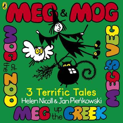 【预订】Meg & Mog: Three Terrific Tales