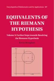 [预订]Equivalents of the Riemann Hypothesis 9781009384803