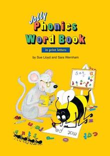 Jolly Phonics Print 英文原版 Letters Jolly自然拼读单词书 Book 现货 Word