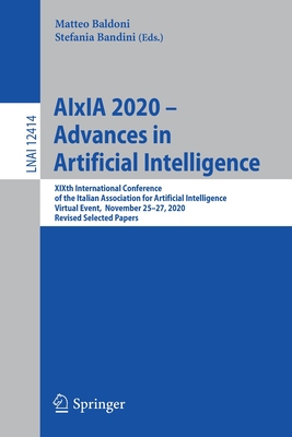 【预订】AIxIA 2020 – Advances in Artificial Intelligence