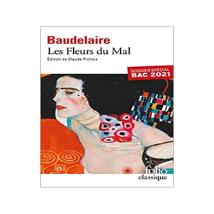 现货 法语原版 恶之花 波德莱尔诗集 新版 Charles Baudelaire Les Fleurs du Mal: Dossier spécial Bac 2021