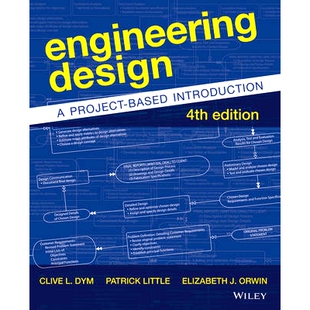 导论 9781118324585 Project Fourth Edition Introduction Based 第4版 Engineering 工程设计：基于项目 Design