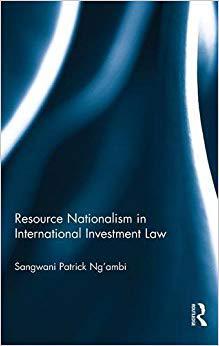 【预售】Resource Nationalism in International Investment Law