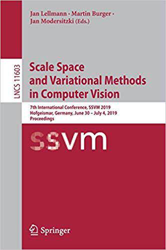 【预售】Scale Space and Variational Methods in Computer Vision