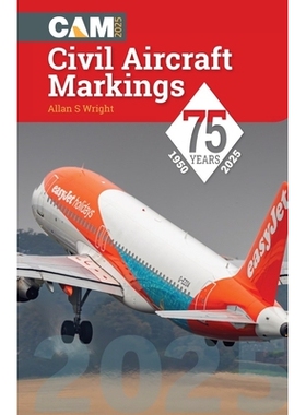 预订 Civil Aircraft Markings 2025: 9781800353275